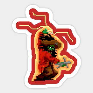 LeChuck - 8 bit Sticker